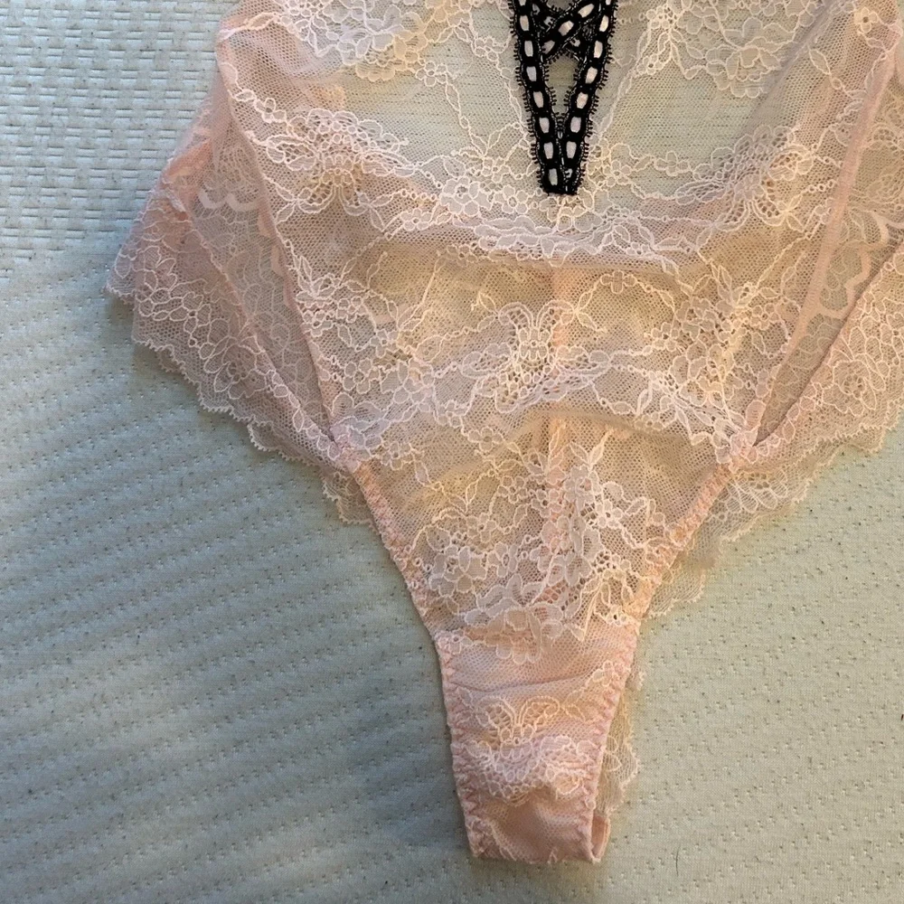 nwt victorias secret pink teddy lingerie - Picture 2 of 9